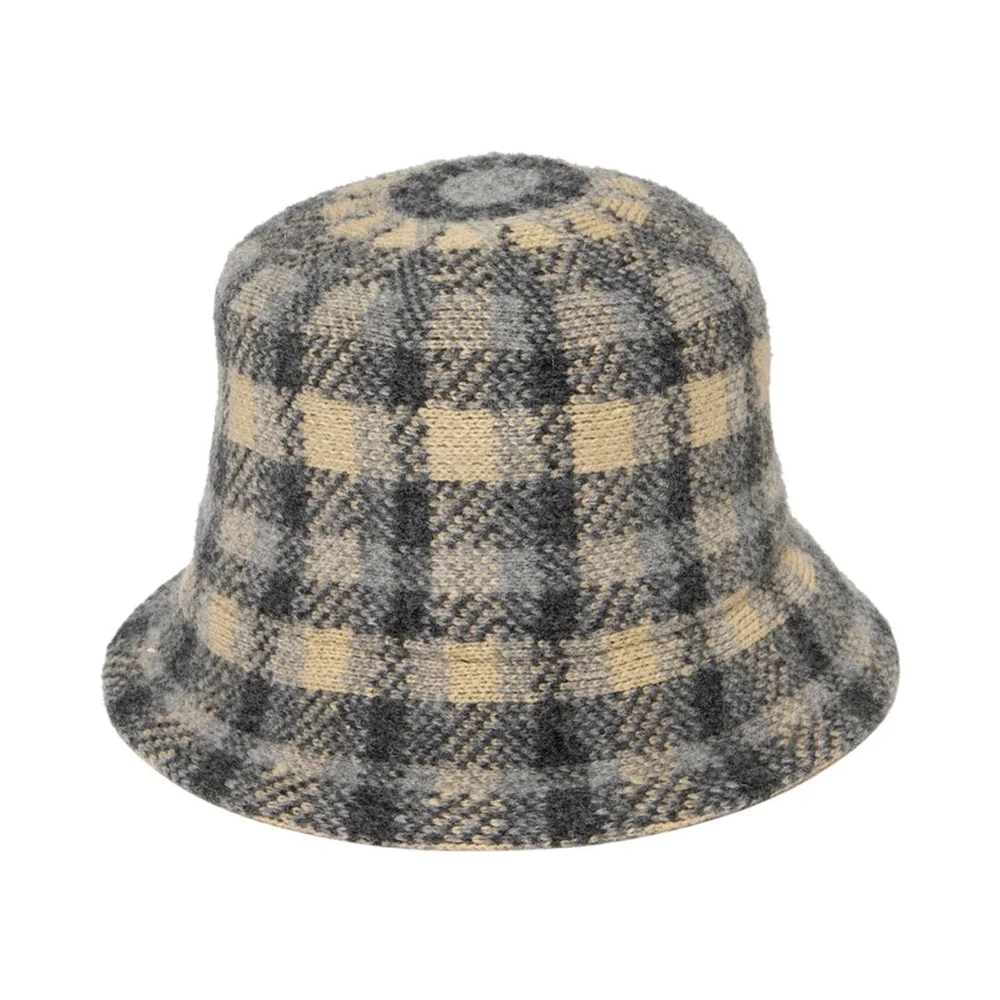 San Diego Hat Company Gala Bucket Hat OS Black Tan - Picture 1 of 4